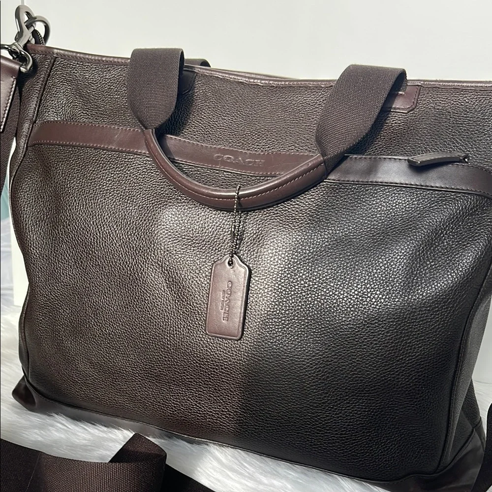 Coach Camden Messenger Mahogany/Dark Mahogany Timeless Elegance Leather bag - Picture 3 of 11